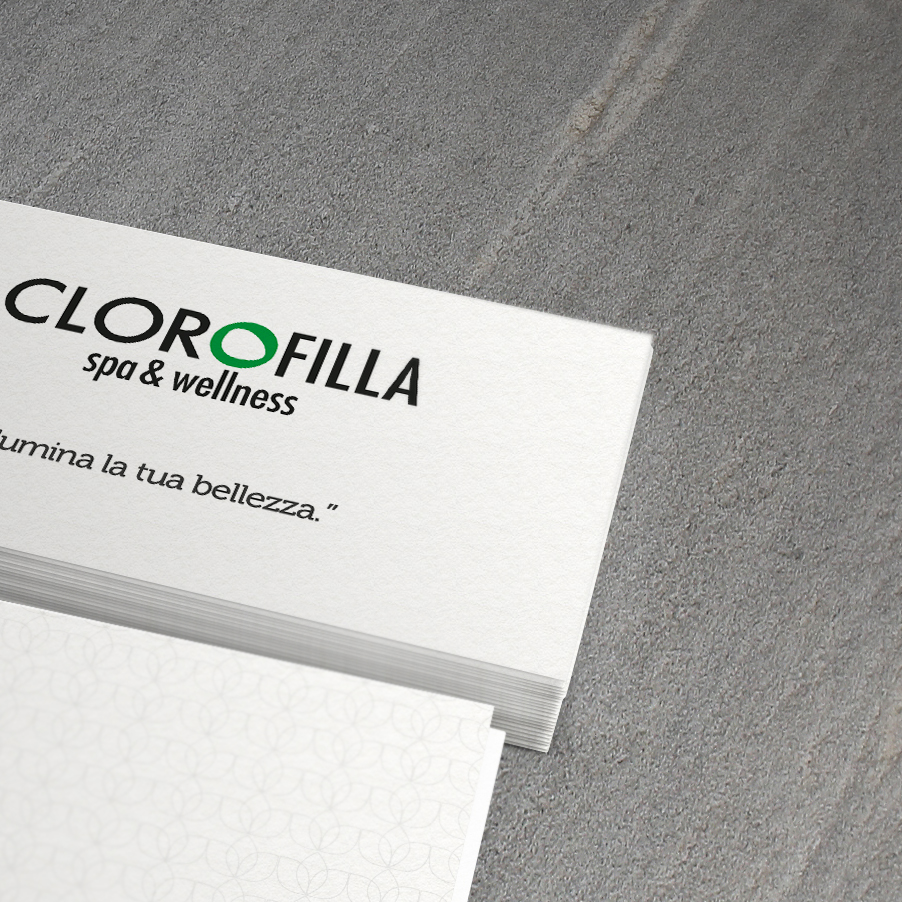Clorofillaspa business card